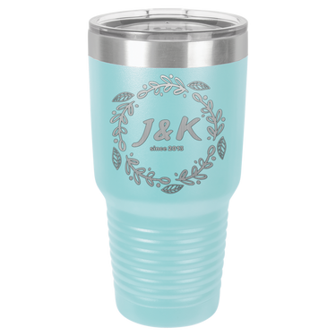 J & K Trendy Print Insulated Tumbler